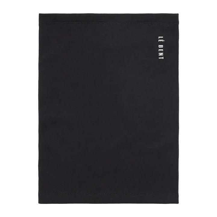 Le Bent Kids Heavyweight Grid Fleece Neck Gaiter - Black