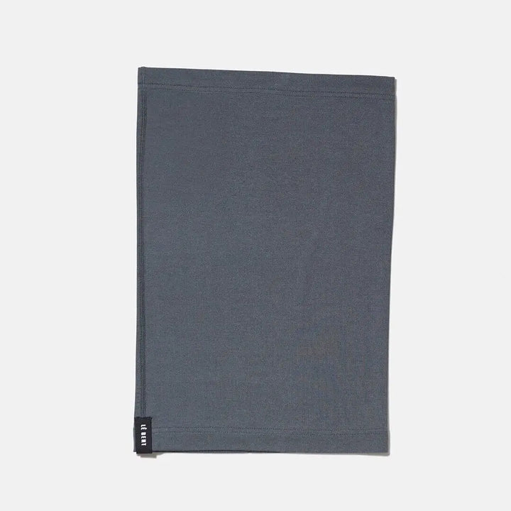 Le Bent Lightweight Neck Gaiter Petrol Grey 