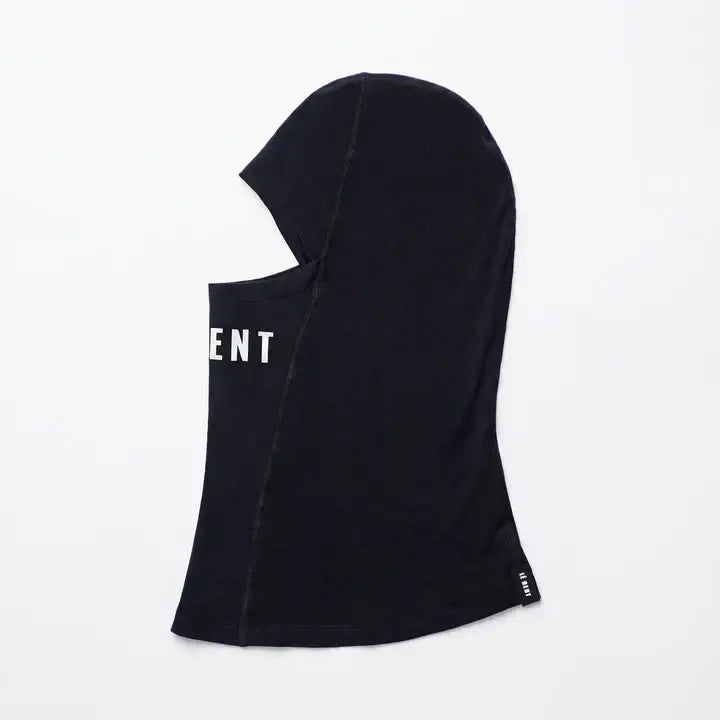 Le Bent Logo Lightweight Balaclava 2024 - Black / White