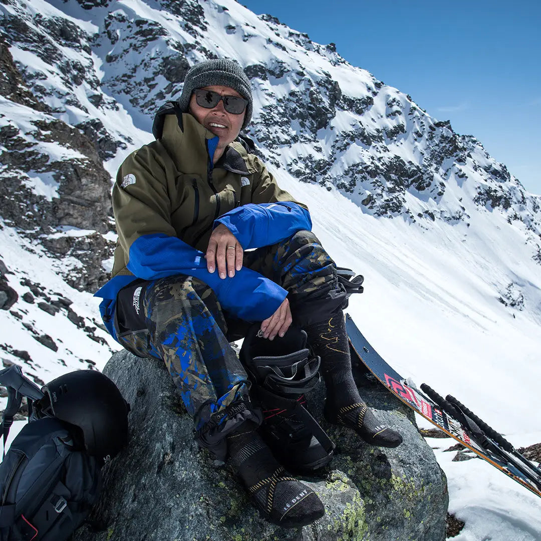 Le Bent Xavier De Le Rue Pro Series Snow Socks