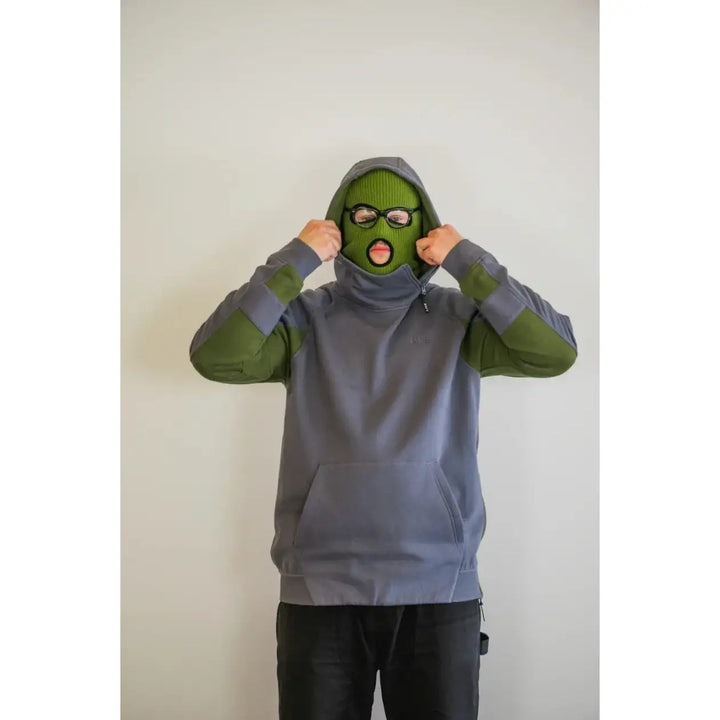 Line SOFTSHELL TECH HOODIE GREEN/OLIVE M 