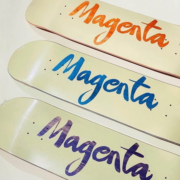 Magenta Big Brush Team Deck 