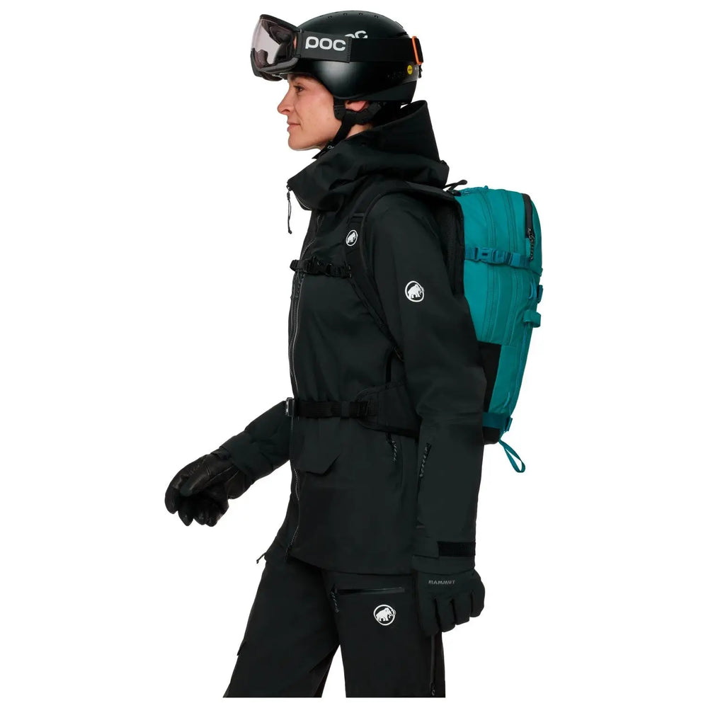 Mammut Womens Nirvana 22 Backpack - Deep Teal / Black