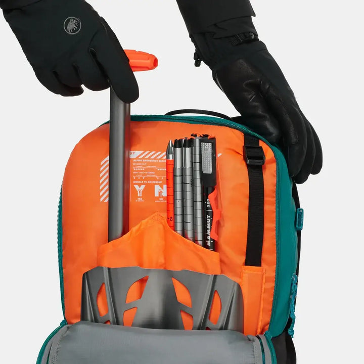 Mammut Womens Nirvana 28 Backpack - Deep Teal / Black