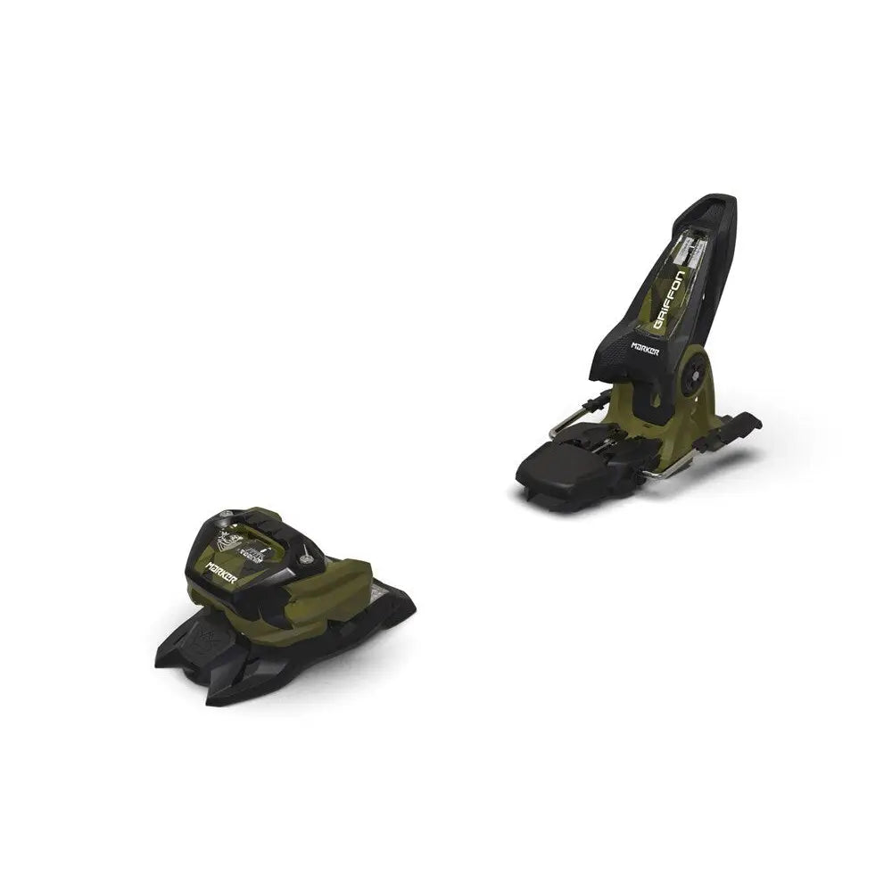 Marker Griffon 13 Id Bindings - Black / Olive Green / 100mm - HSKIBIND