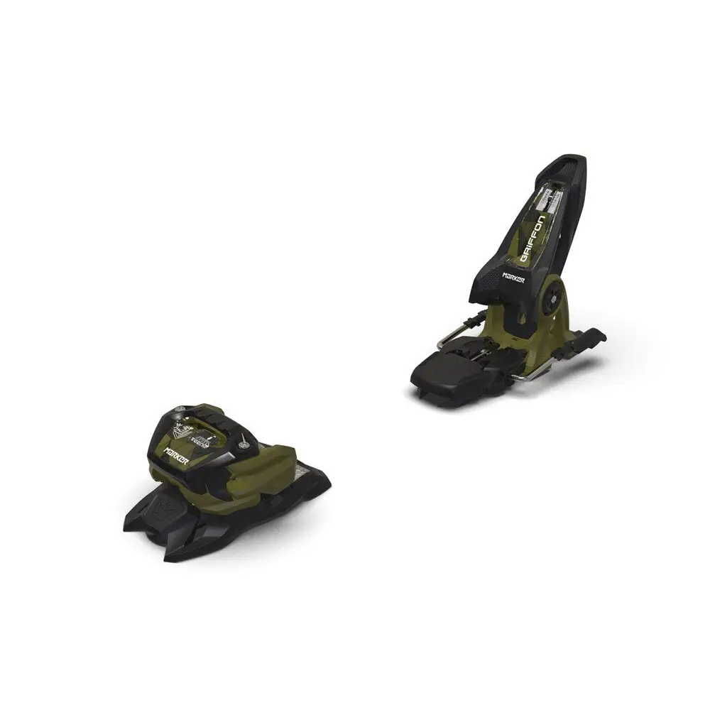 Marker Griffon 13 Id Bindings - Black / Olive Green / 100mm - HSKIBIND