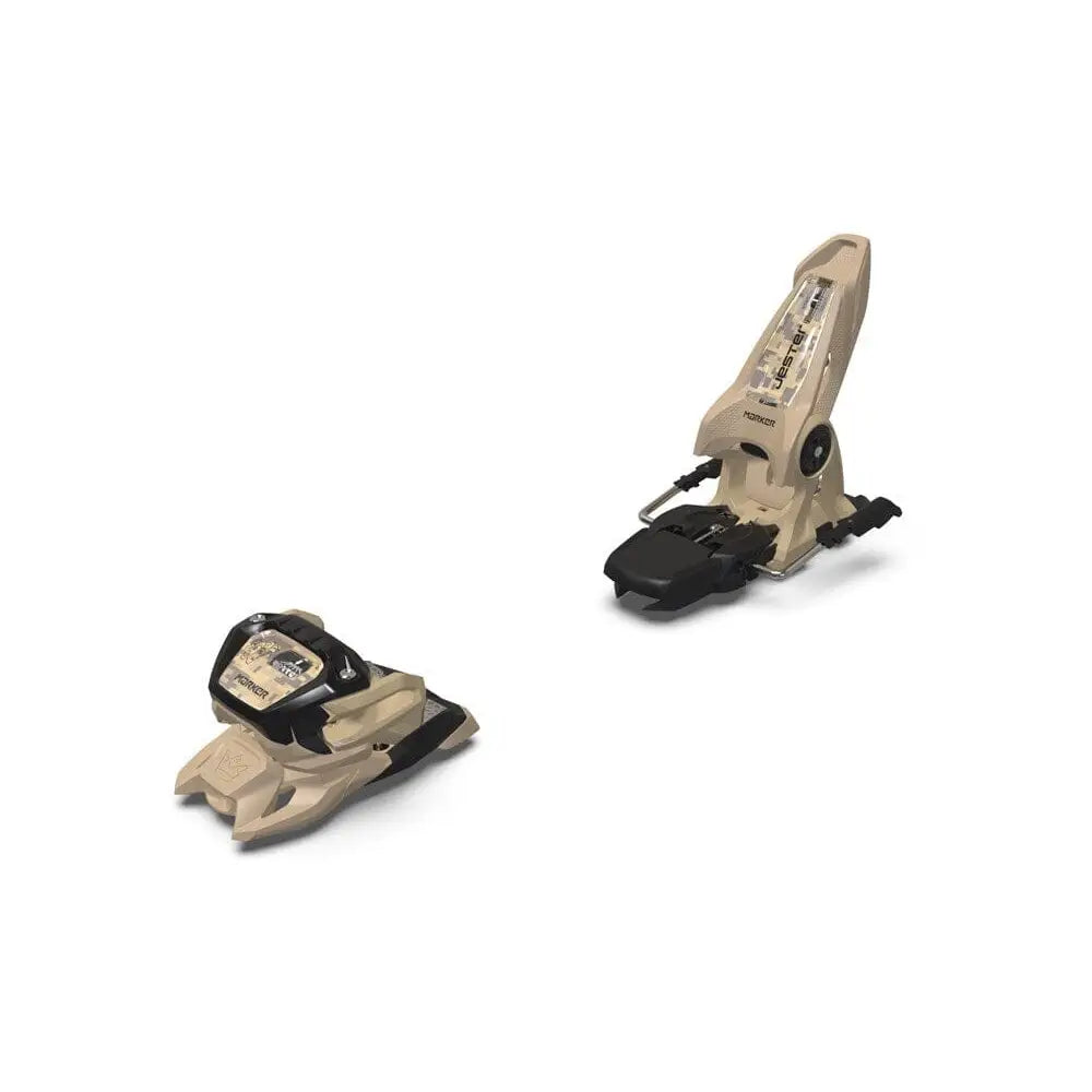 Marker Jester 18 Pro Ski Bindings Tan 110mm 