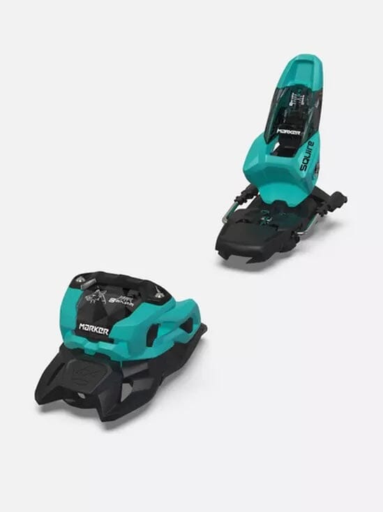 Marker Squire 11 ID Ski Bindings Black-Teal 90mm 