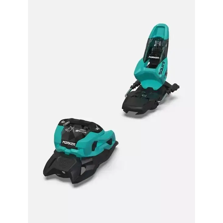 Marker Squire 11 ID Ski Bindings Black-Teal 90mm 