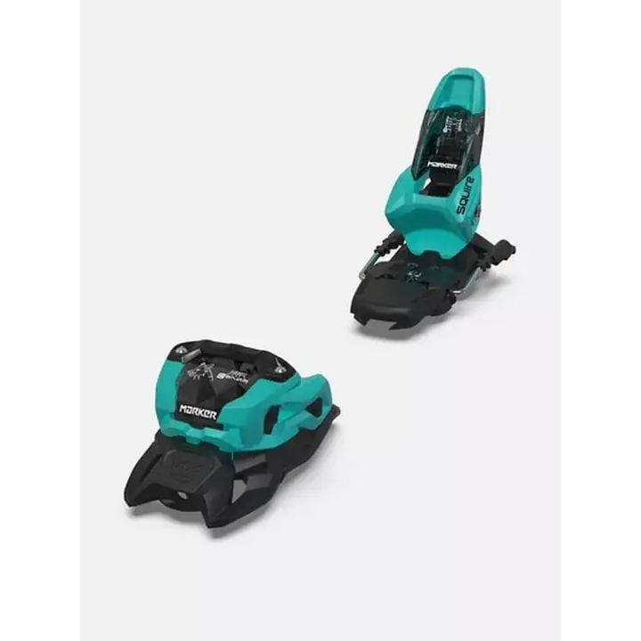 Marker Squire 11 ID Ski Bindings Black-Teal 90mm 