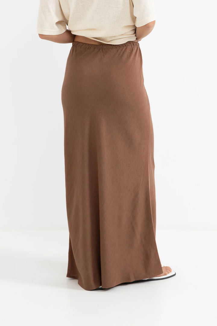 Rhythm Nadia Bias Cut Maxi Skirt