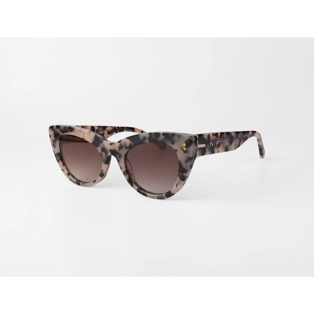 Neufound Altina Sunglasses White Tort 