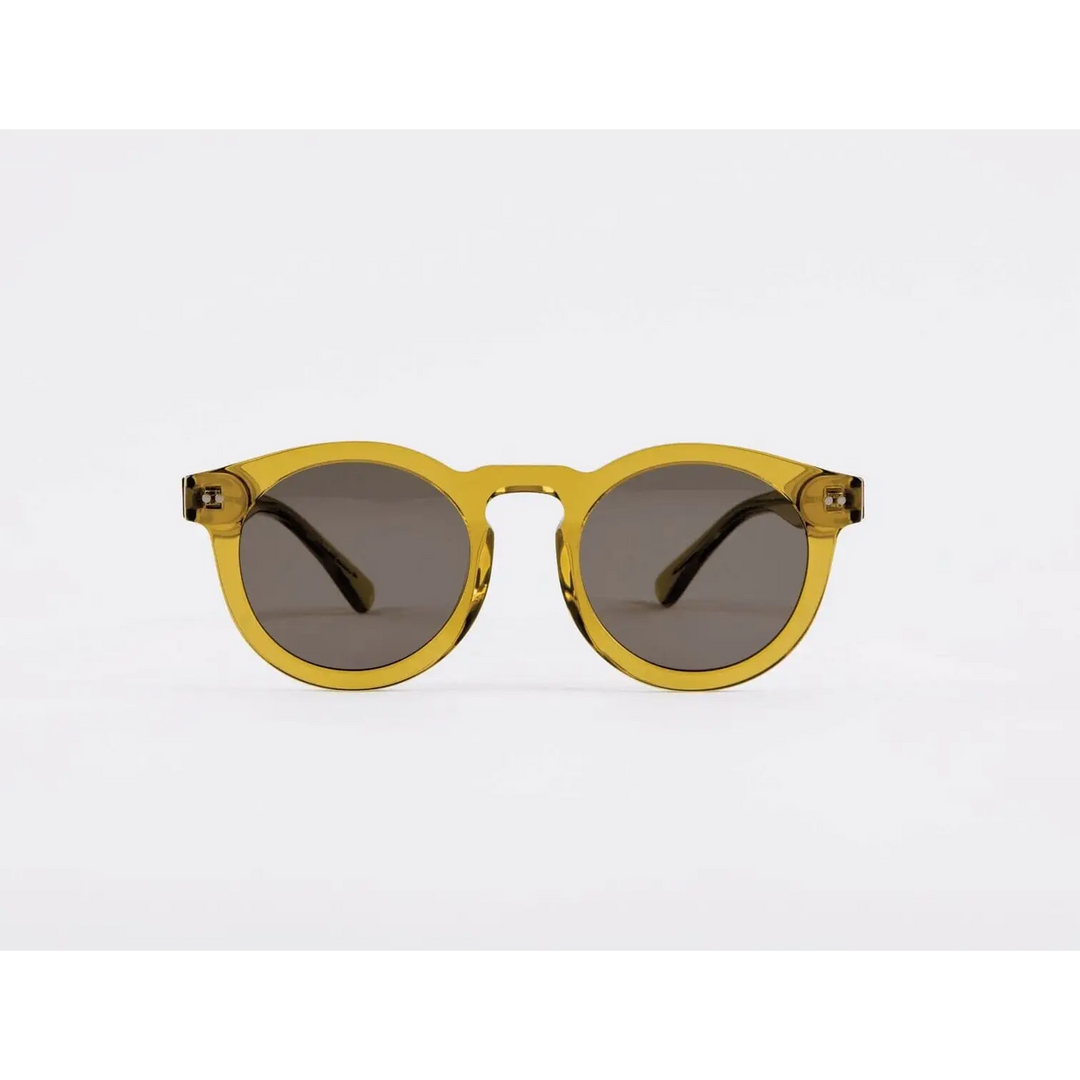 Neufound Johnny Sunglasses Transparent Mustard 