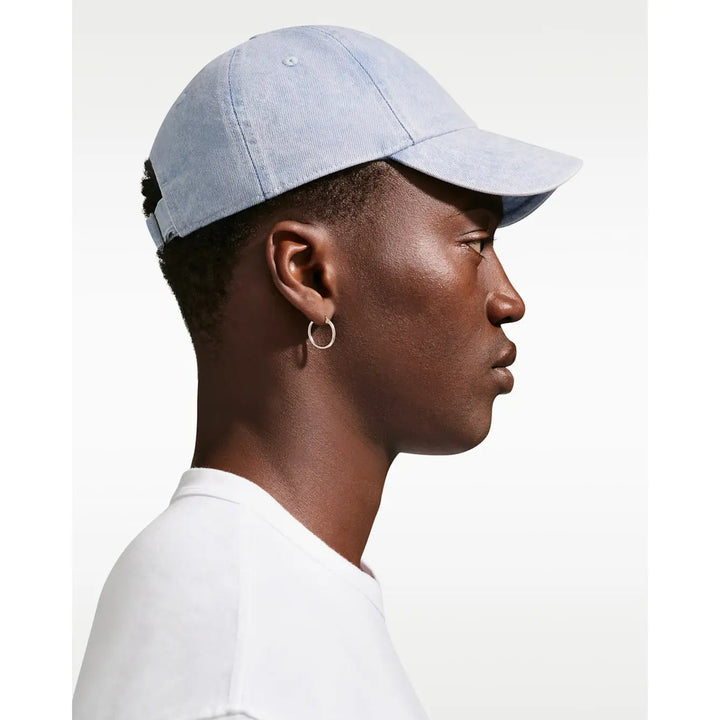 Nike Club Unstructured Denim Cap - Work Blue / White