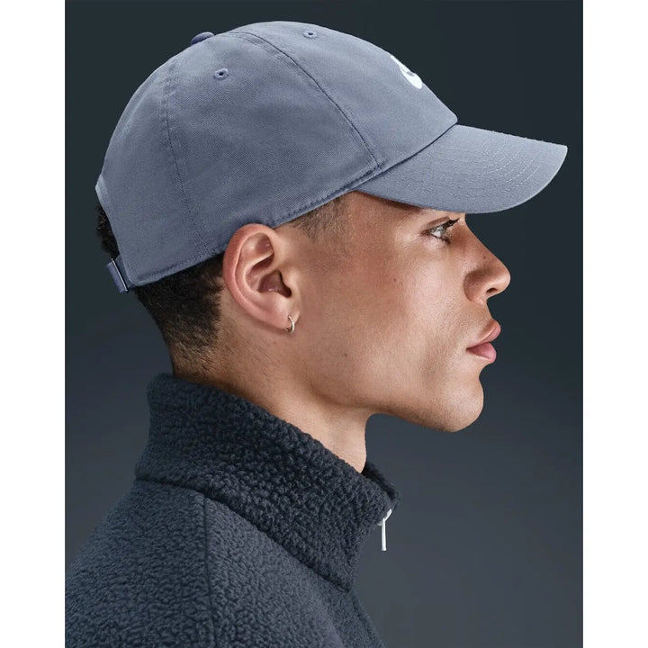 Nike Club Unstructured Futura Wash Cap - World Indigo / White 