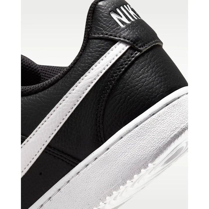 Nike Court Vision Low Next Nature Shoes - Black / Black / White