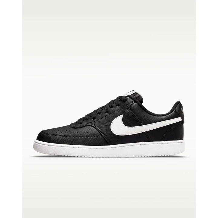 Nike Court Vision Low Next Nature Shoes - Black / Black / White