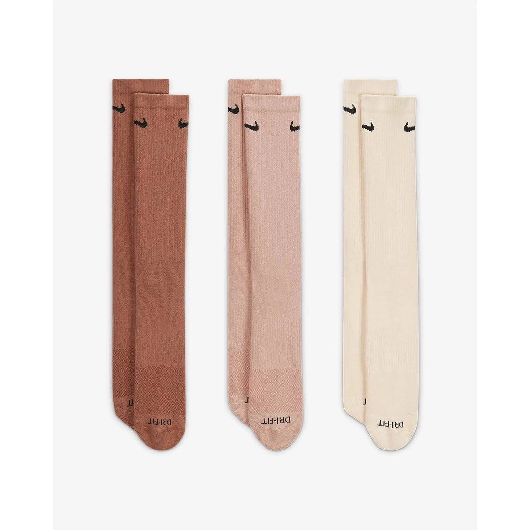 Nike Everyday Plus Cushioned 3 Pack Socks - Multi Colour 