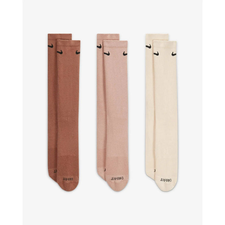 Nike Everyday Plus Cushioned 3 Pack Socks - Multi Colour 