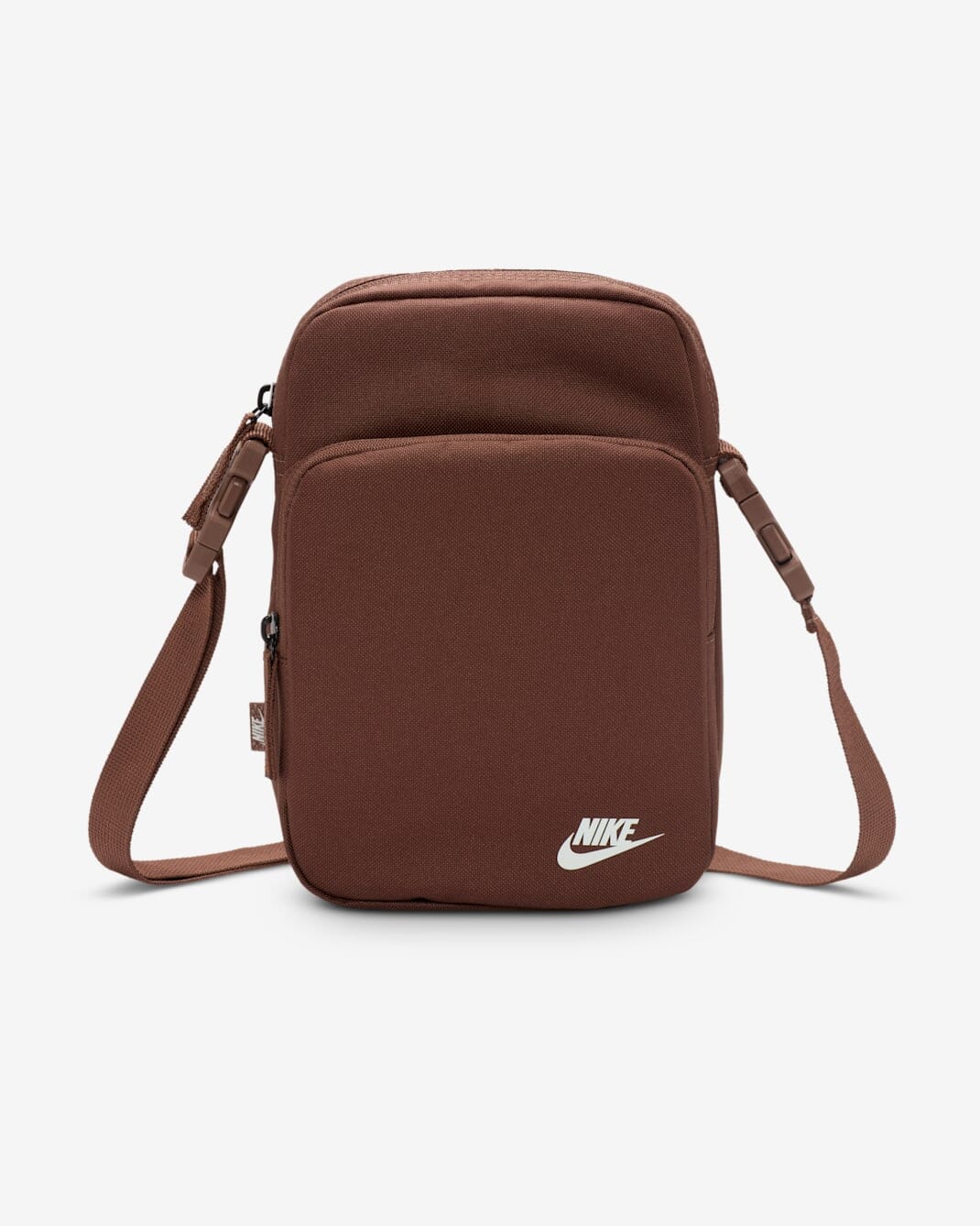 Nike Heritage Crossbody Bag Fauna Brown / Summit White 
