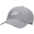 Nike SB Club Unstructured Futra Wash Cap Grey / White S/M 