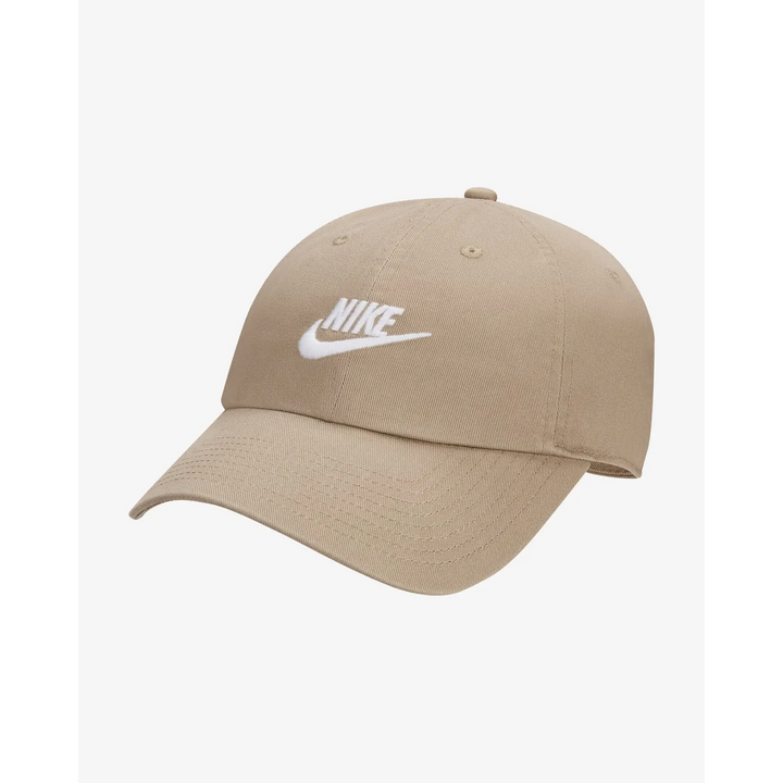 Nike SB Club Unstructured Futra Wash Cap Khaki / White S/M 