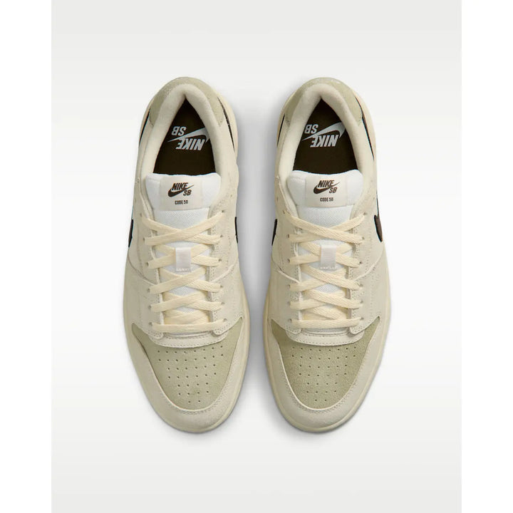Nike SB Code 58 Shoes - Pale Ivory / Light Khaki / Muslin / Dark Hazel