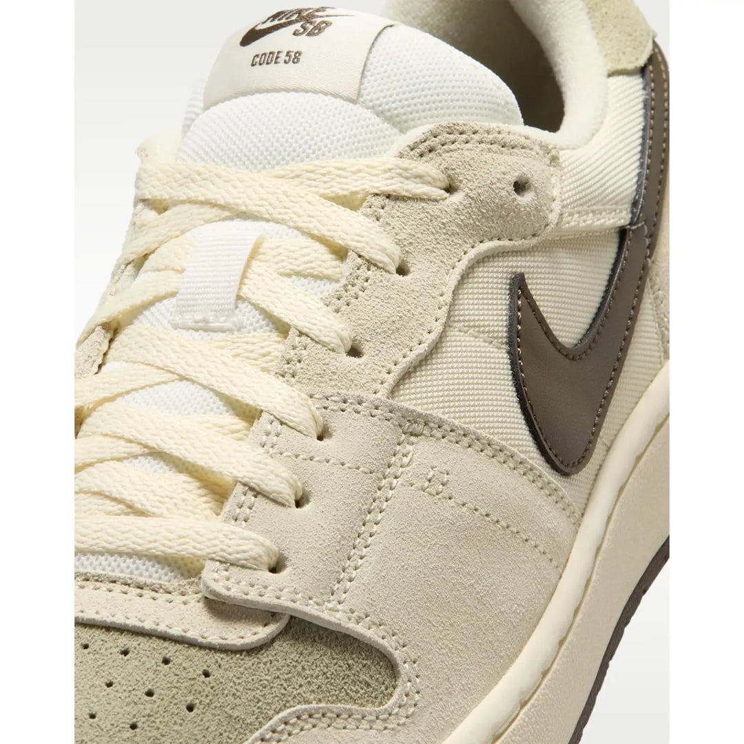 Nike SB Code 58 Shoes - Pale Ivory / Light Khaki / Muslin / Dark Hazel