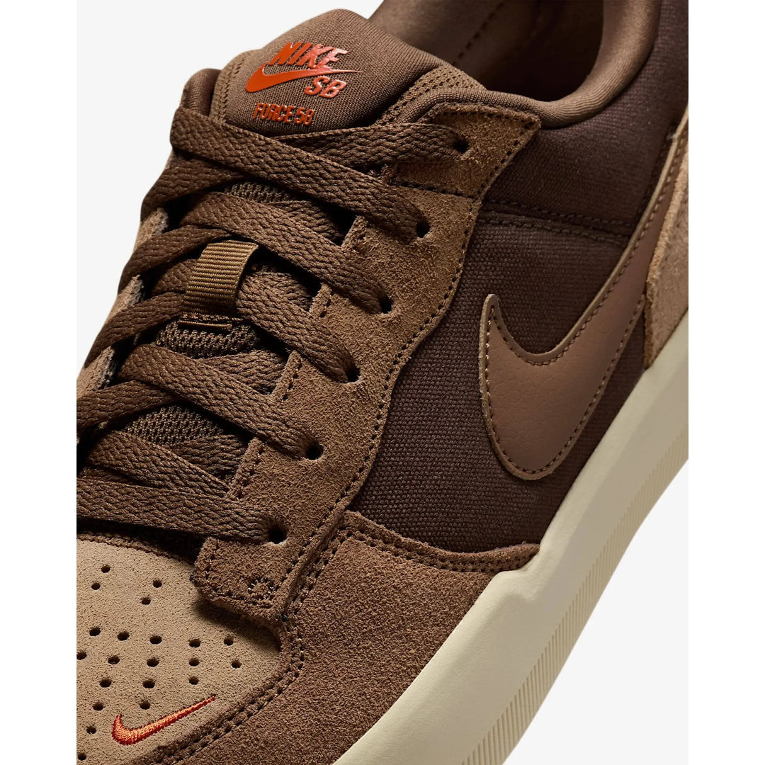 Nike SB Force 58 Shoes - Baroque Brown / Parachute Beige / Desert Khaki / Mosswood Brown 