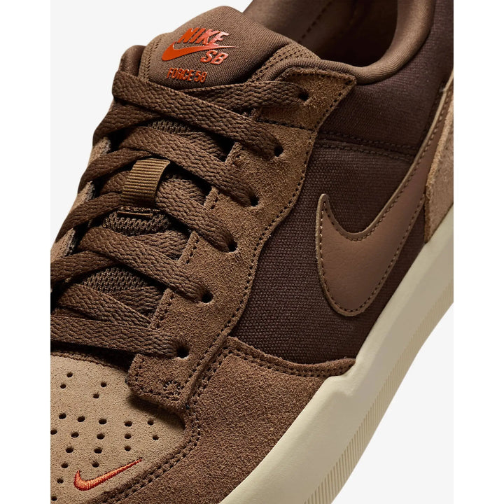 Nike SB Force 58 Shoes - Baroque Brown / Parachute Beige / Desert Khaki / Mosswood Brown 