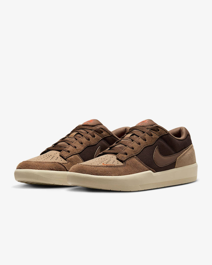 Nike SB Force 58 Shoes - Baroque Brown / Parachute Beige / Desert Khaki / Mosswood Brown 
