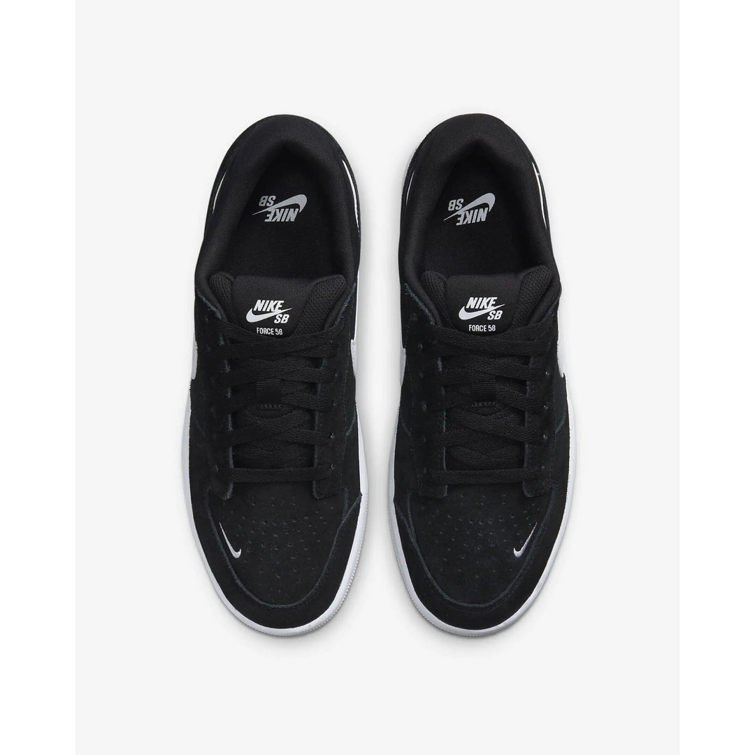 Nike SB Force 58 - Black / Black / White 