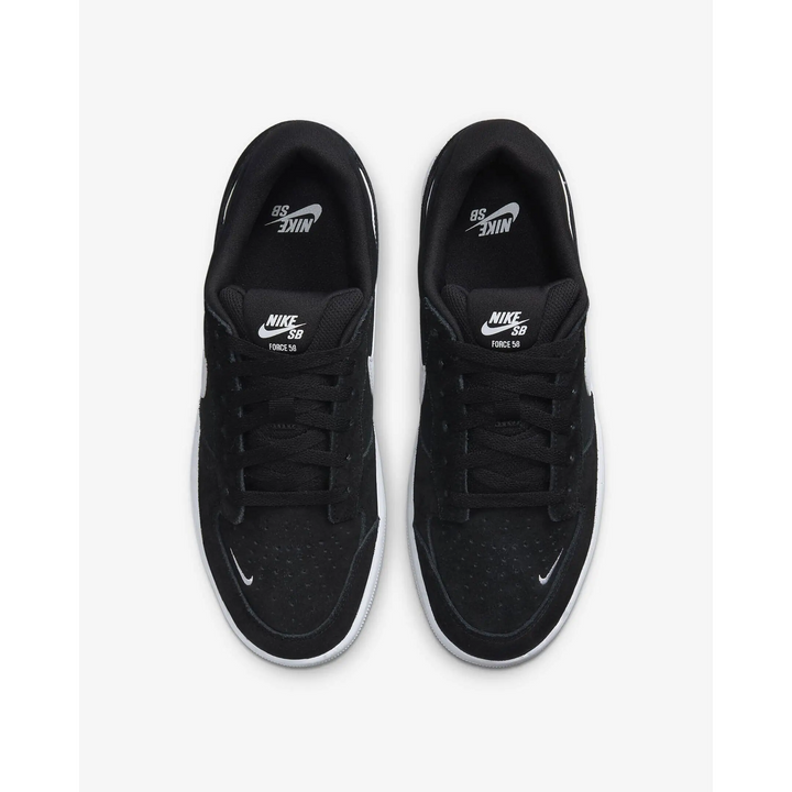 Nike SB Force 58 - Black / Black / White 