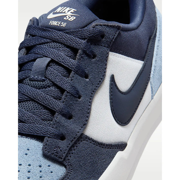 Nike SB Force 58 Shoes - Light Armory Blue / Photon Dust / White / Thunder Blue