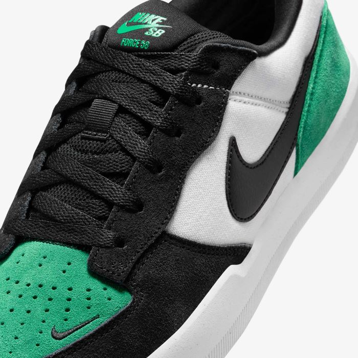 Nike SB Force 58 - White / Stadium / Green 