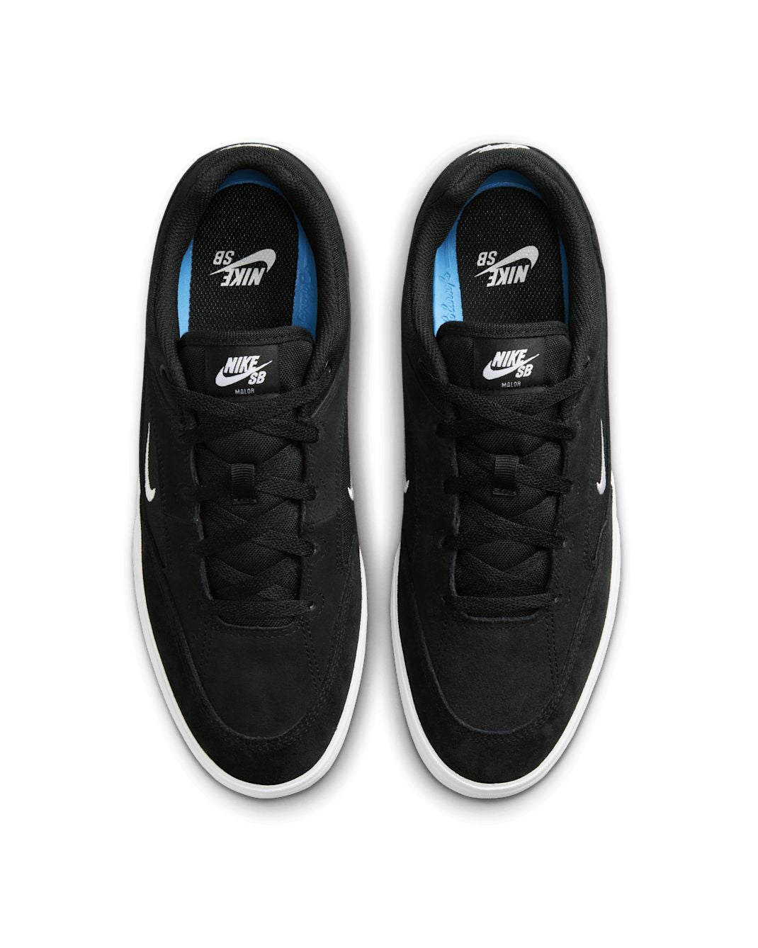 Nike SB Malor - Black / Black / White / White 