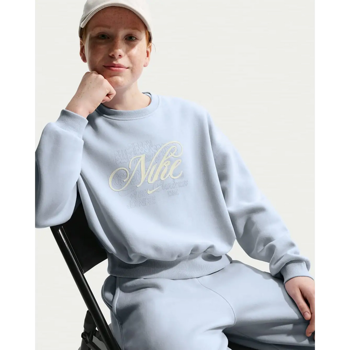 Nike Youth Sportswear Club Fleece Boxy Crew