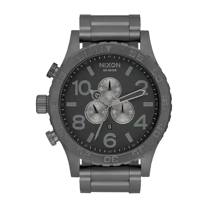 NIXON 51-30 CHRONO WATCH All Gunmetal 
