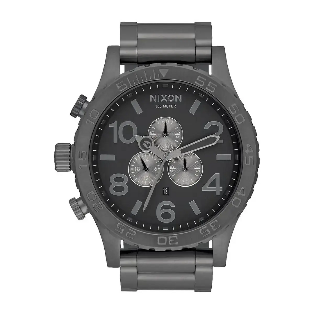 NIXON 51-30 CHRONO WATCH All Gunmetal 