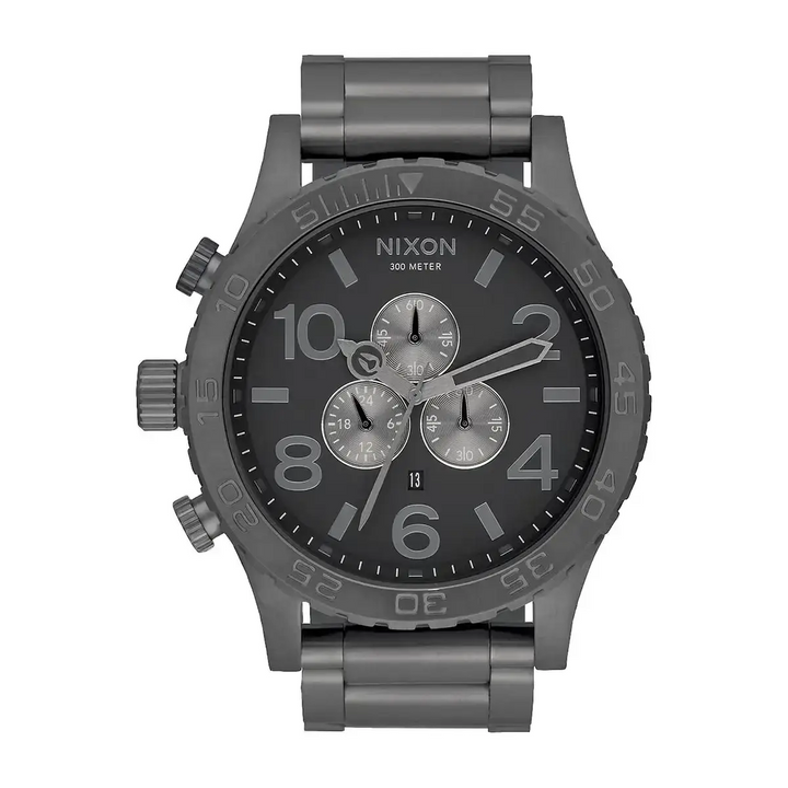 NIXON 51-30 CHRONO WATCH All Gunmetal 