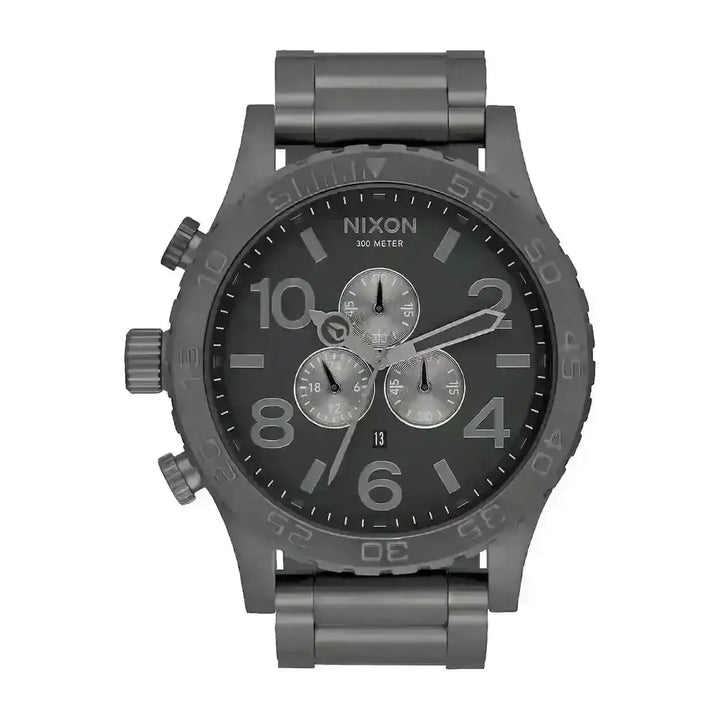NIXON 51-30 CHRONO WATCH All Gunmetal 