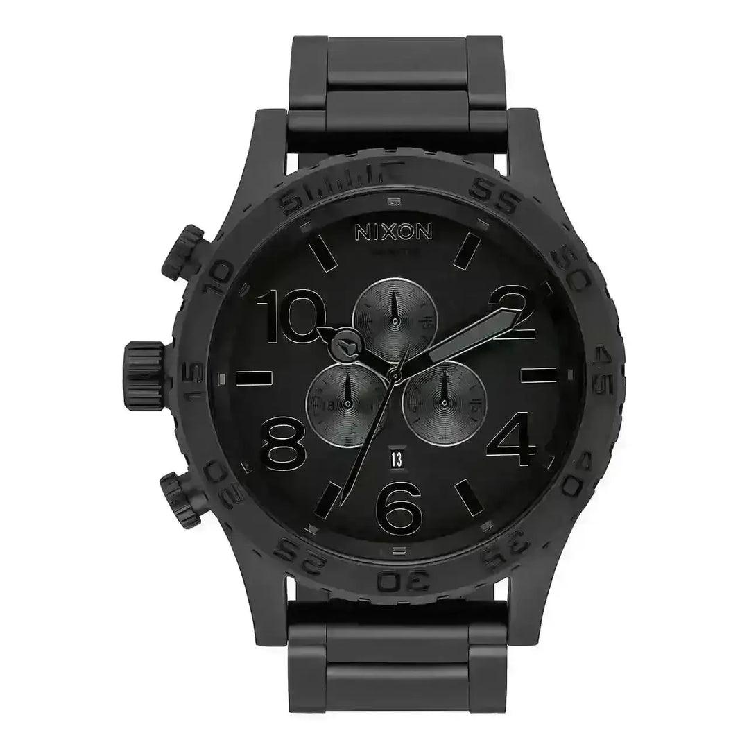 NIXON 51-30 CHRONO WATCH All Matte Black / Black 