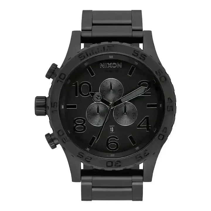 NIXON 51-30 CHRONO WATCH All Matte Black / Black 