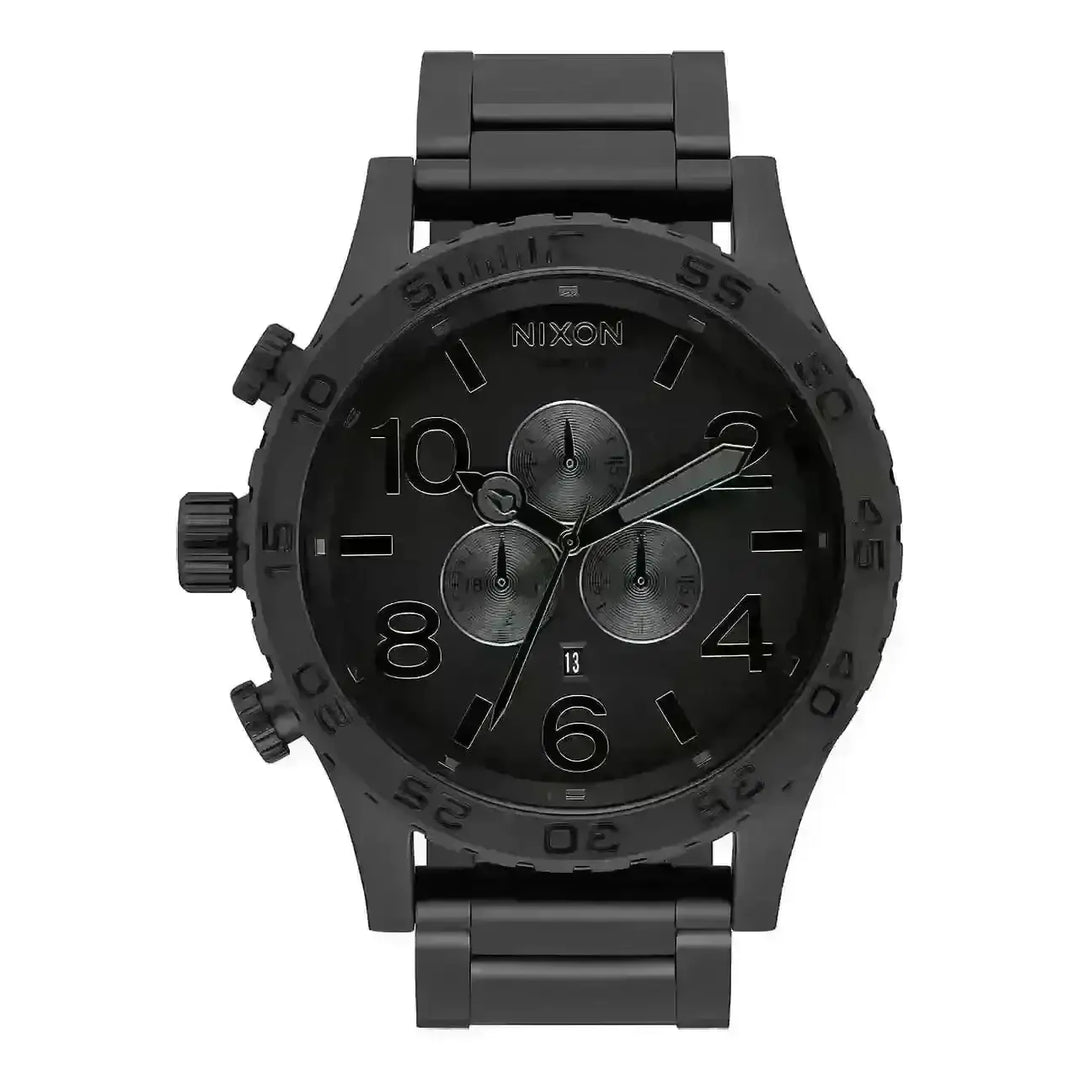 NIXON 51-30 CHRONO WATCH All Matte Black / Black 
