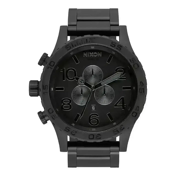 NIXON 51-30 CHRONO WATCH All Matte Black / Black 