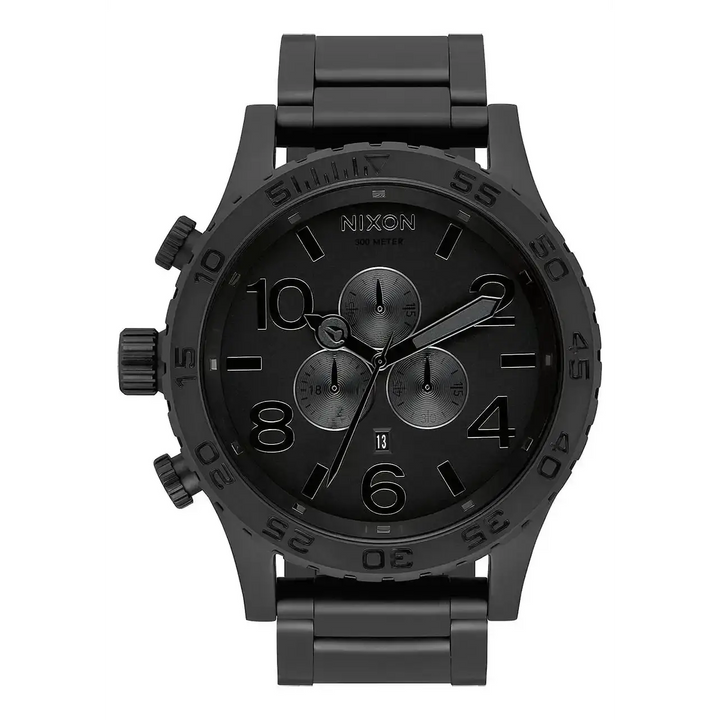 NIXON 51-30 CHRONO WATCH All Matte Black / Black 