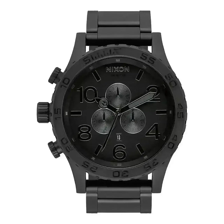 NIXON 51-30 CHRONO WATCH All Matte Black / Black 