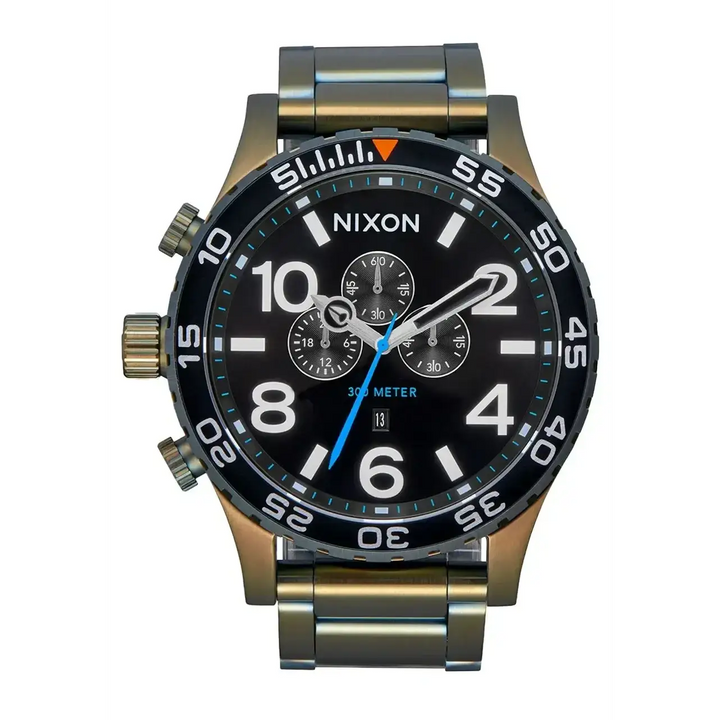 Nixon 51-30 Chrono Watch Black Sunray / Surplus 