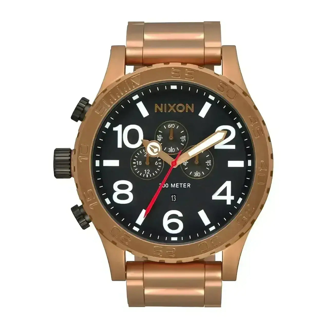 Nixon 51-30 Chrono Watch Bronze / Black 