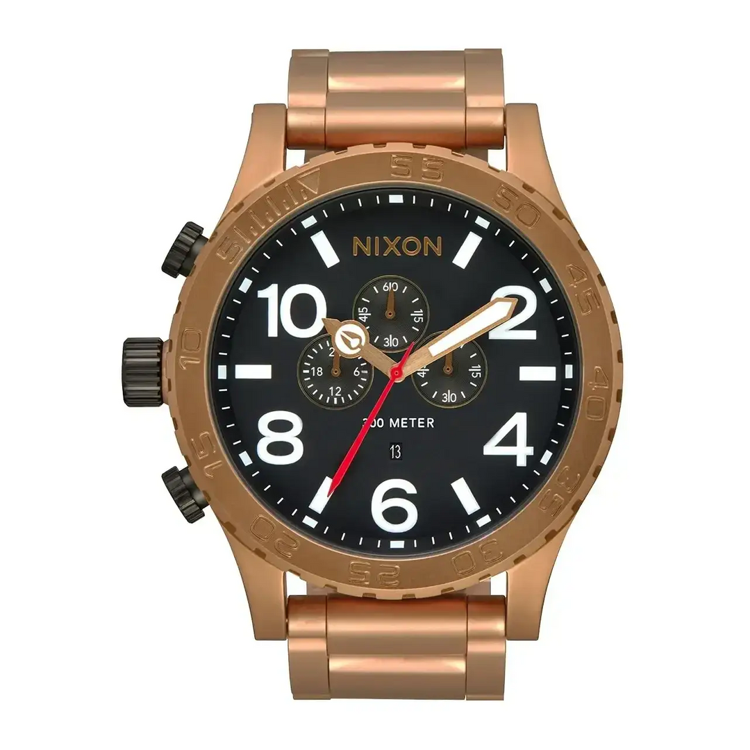 Nixon 51-30 Chrono Watch Bronze / Black 